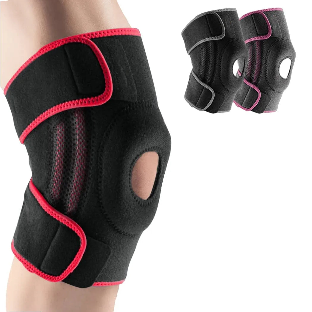 One-Piece Silicone Anti-Slip Knee Pads for Sports & Fitness