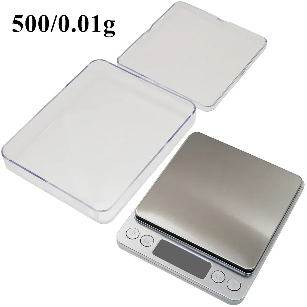 Digital Kitchen & Jewelry Precision Scale with LCD Display