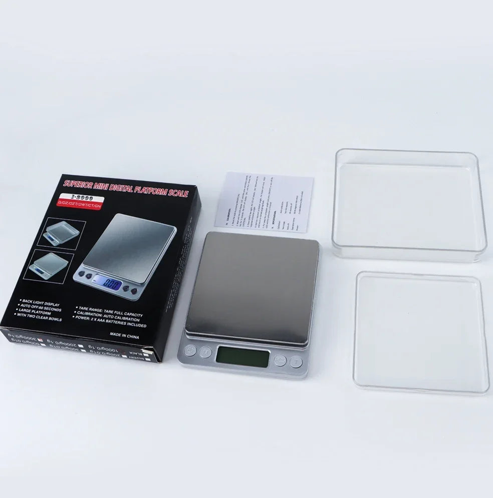Digital Kitchen & Jewelry Precision Scale with LCD Display