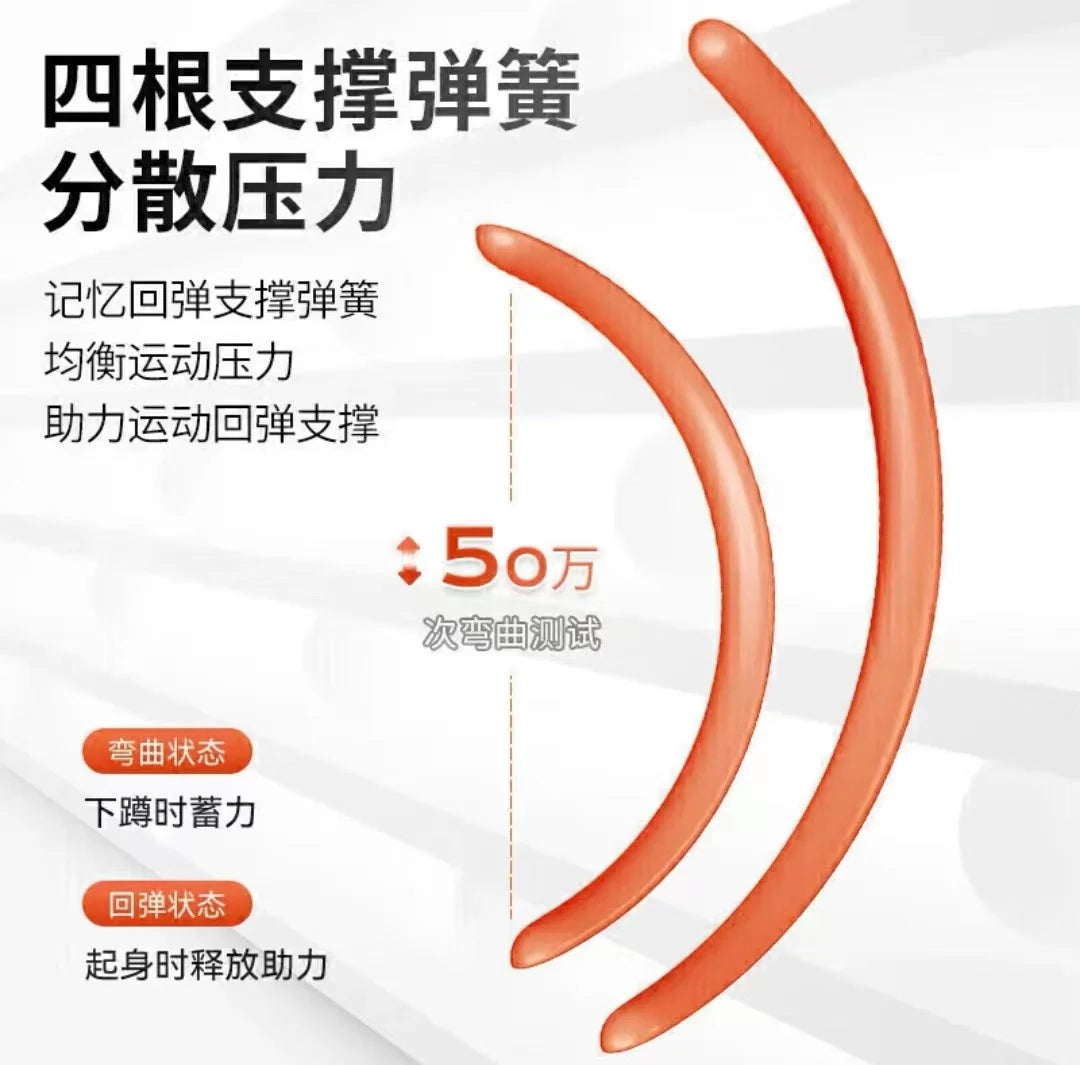One-Piece Silicone Anti-Slip Knee Pads for Sports & Fitness