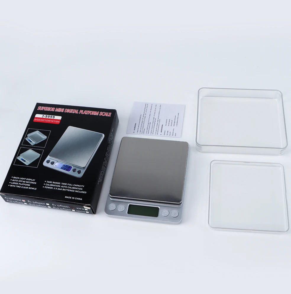 Digital Kitchen & Jewelry Precision Scale with LCD Display