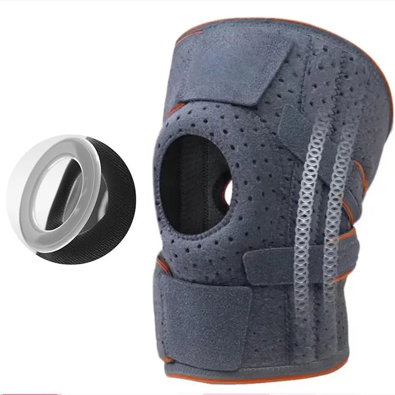 One-Piece Silicone Anti-Slip Knee Pads for Sports & Fitness