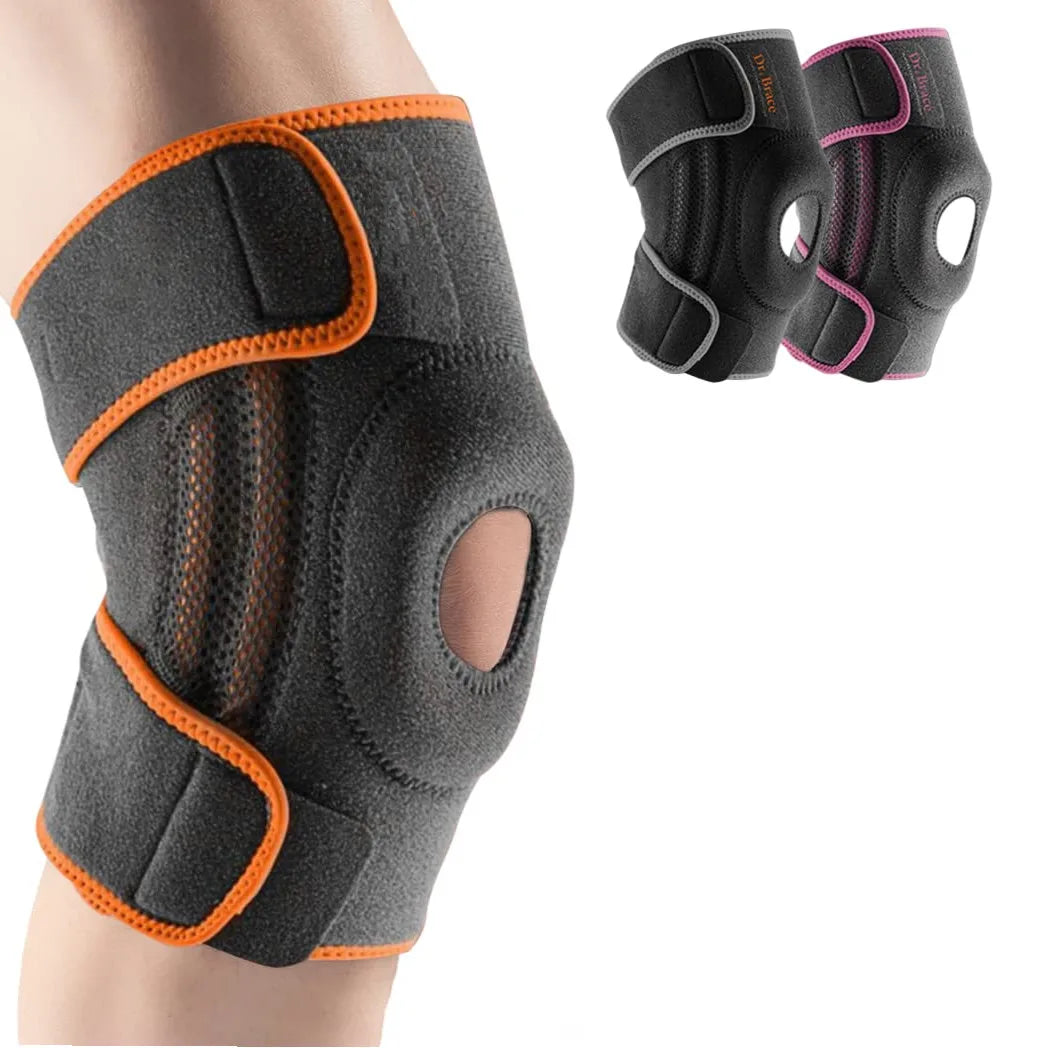 One-Piece Silicone Anti-Slip Knee Pads for Sports & Fitness