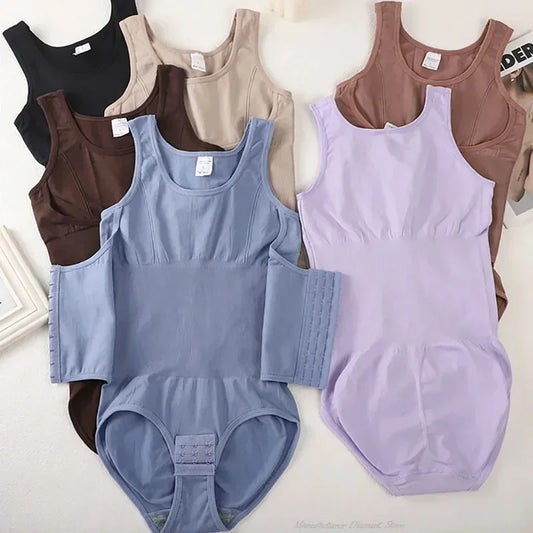 2025 Women’s Bodysuit Shapewear with Zipper & Waist Trainer