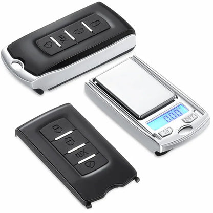 Portable Digital Pocket Scale – High Precision, Mini Key-Shaped
