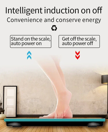 2026 Smart Bluetooth Body Weight & Fat Scale with App