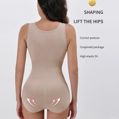 2025 Women’s Bodysuit Shapewear with Zipper & Waist Trainer