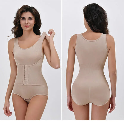 2025 Women’s Bodysuit Shapewear with Zipper & Waist Trainer