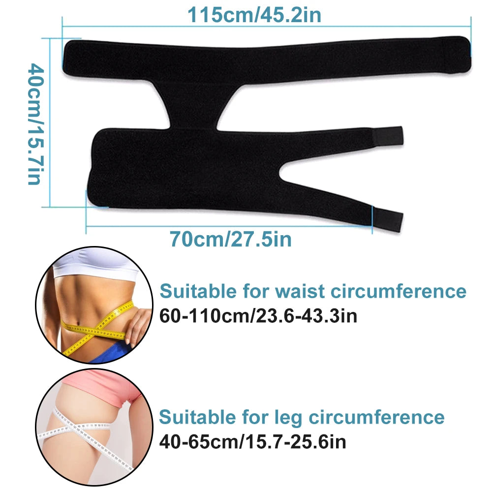 Adjustable Groin & Hip Support Compression Wrap for Pain Relief