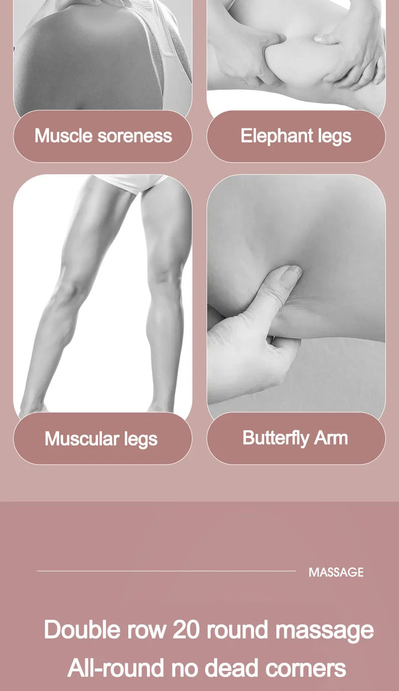 Leg Massager & Slimming Roller for Calves and Muscles