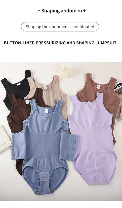 2025 Women’s Bodysuit Shapewear with Zipper & Waist Trainer