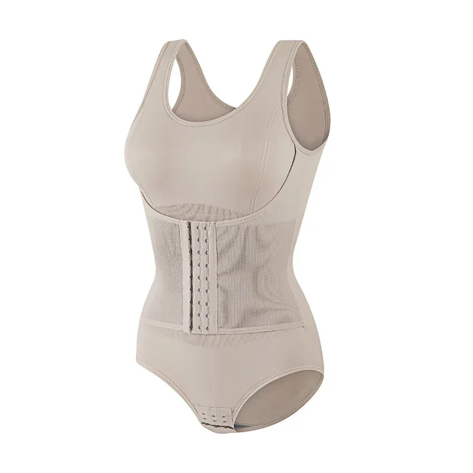 2025 Women’s Bodysuit Shapewear with Zipper & Waist Trainer