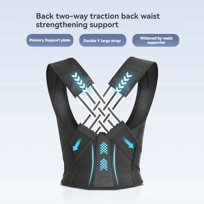 AOLIKES Adjustable Back Posture Corrector Brace for Men & Women
