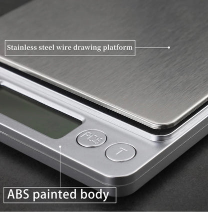 Digital Kitchen & Jewelry Precision Scale with LCD Display