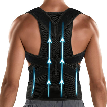 Adjustable Back Brace Posture Corrector for Men & Women