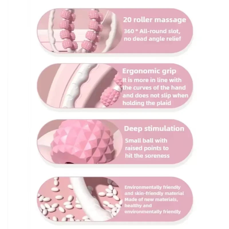 Leg Massager & Slimming Roller for Calves and Muscles