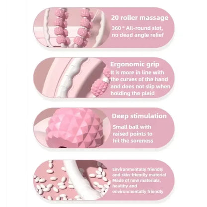 Leg Massager & Slimming Roller for Calves and Muscles
