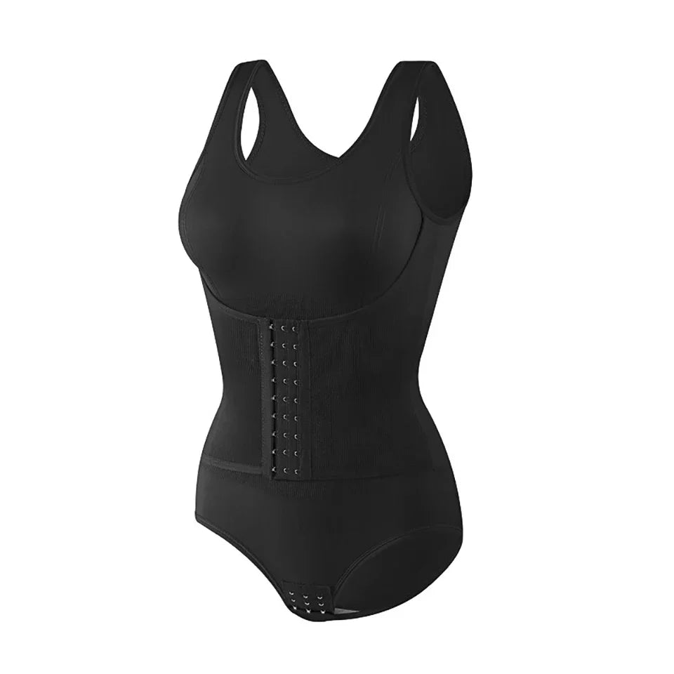 2025 Women’s Bodysuit Shapewear with Zipper & Waist Trainer