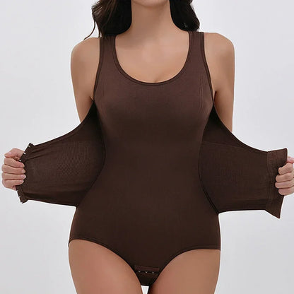 2025 Women’s Bodysuit Shapewear with Zipper & Waist Trainer