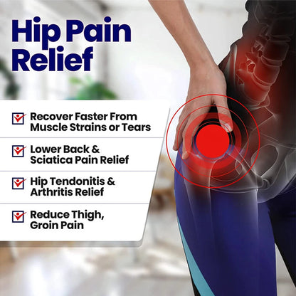 Adjustable Groin & Hip Support Compression Wrap for Pain Relief