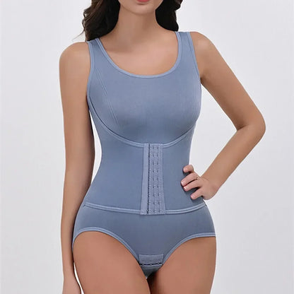 2025 Women’s Bodysuit Shapewear with Zipper & Waist Trainer