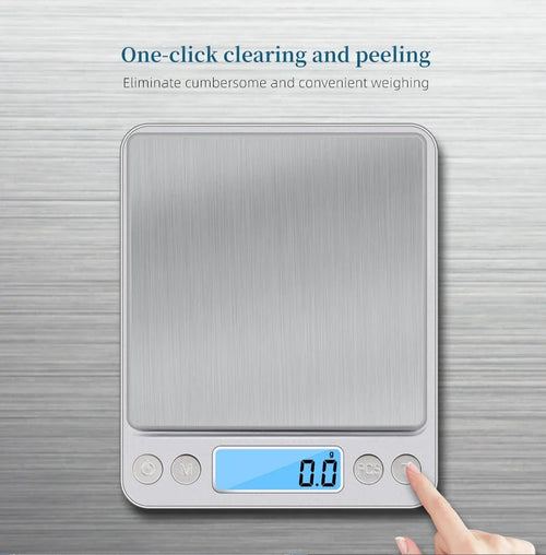 Digital Kitchen & Jewelry Precision Scale with LCD Display