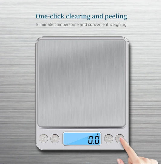 Digital Kitchen & Jewelry Precision Scale with LCD Display
