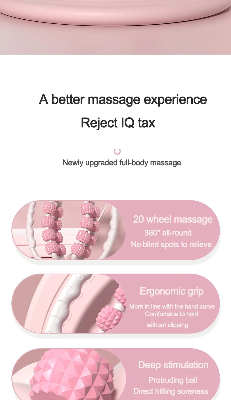 Leg Massager & Slimming Roller for Calves and Muscles