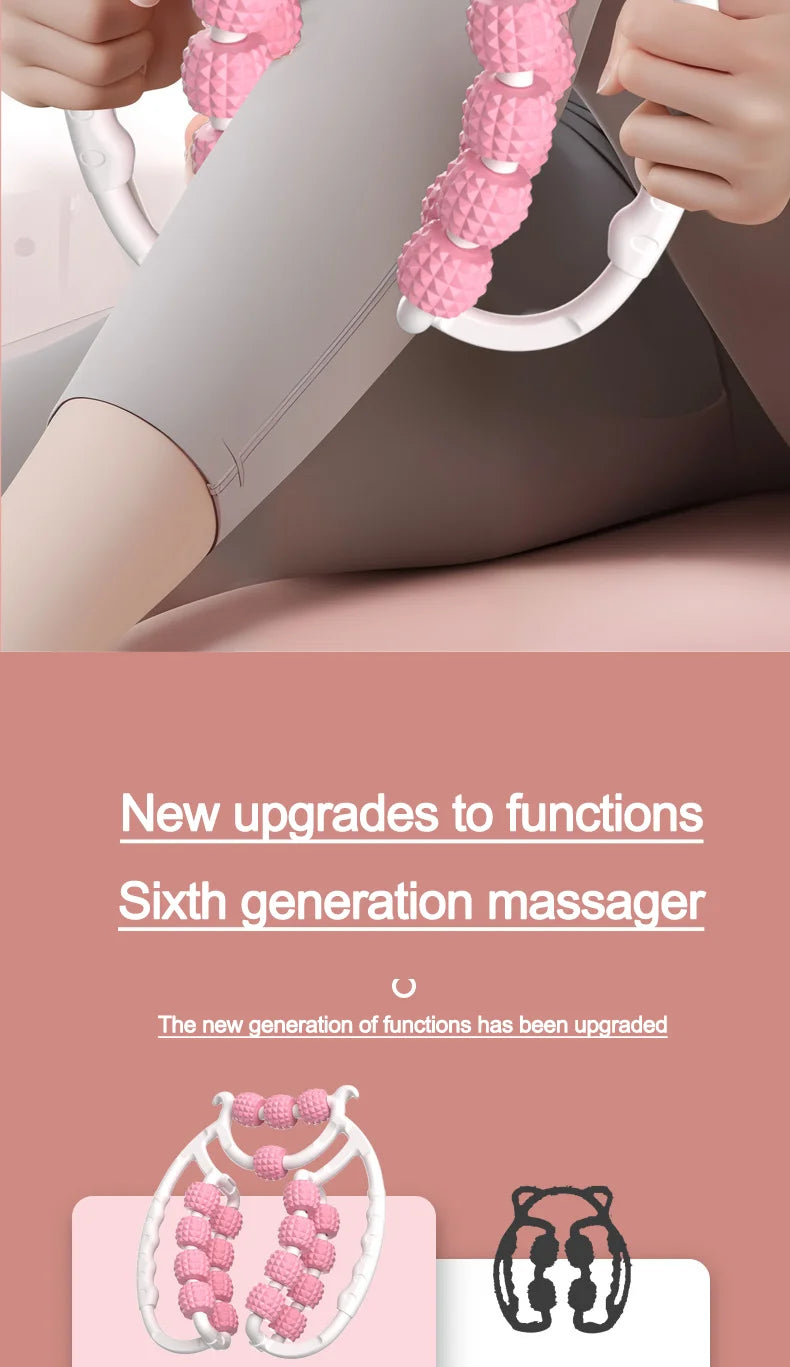 Leg Massager & Slimming Roller for Calves and Muscles