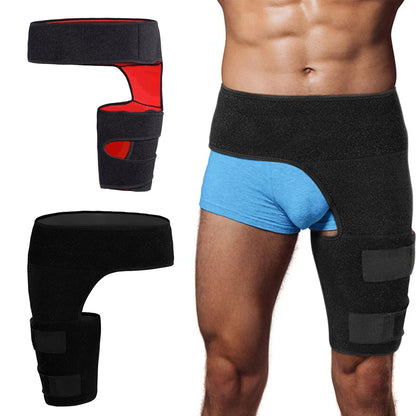 Adjustable Groin & Hip Support Compression Wrap for Pain Relief